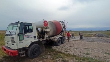 La obra se desarrolla en el predio ubicado sobre la Ruta Provincial N° 1.