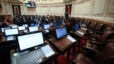 Sesión Pública Especial en el Senado de la Nación donde se trató el Presupuesto Nacional - Foto: Charly Díaz Azcue /Comunicación Senado.