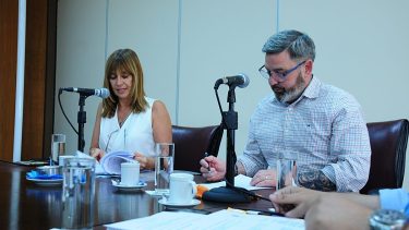 La comisión que preside Liliana Murisi dio aval a los tres presupuestos. Foto: gentileza.