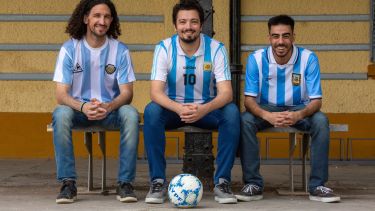 Cristian D'amico, Facundo Rumene y Diego Rodríguez te llevan toda la info del Mundial. Foto: Juan Thomes 