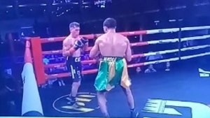 Rojas no pudo hacer historia y perdió por nocaut en Dubai