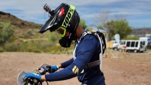 Bazano festejó su título con otra victoria en el Patagónico de enduro