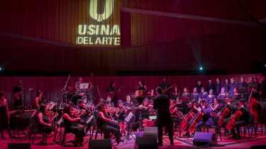 La Orquesta Ocasional de Rock Sinfónico realizará un concierto homenaje a The Beatles en Roca. Fotos: Prensa OORS/ Natalia Ebe