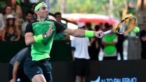 Nadal deleitó a los aficionados argentinos con una exhibición de gran nivel