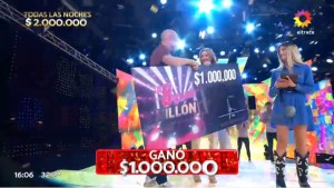 Los 8 escalones: un desocupado ganó el premio del millón de pesos