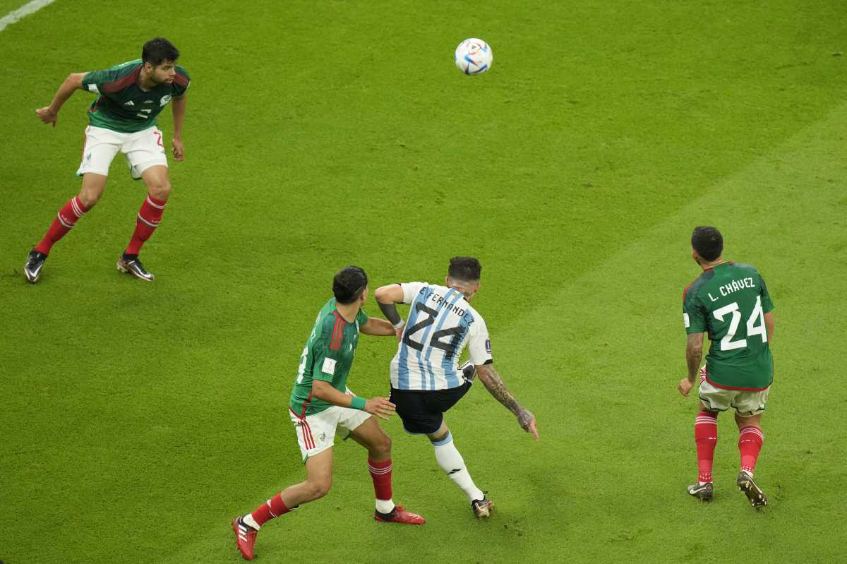 El golazo de Enzo Fernández a México le abrió las puertas de la titularidad en la Selección y luego hizo un gran Mundial. 