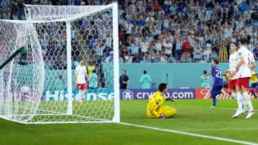 El entretiempo fue clave para ayudar con "un poco de magia" a la Selección Argentina. Foto: AP.-