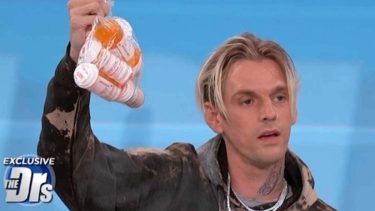 En televisión, Aaron Carter había contado sus problemas de adicción y consumo.-