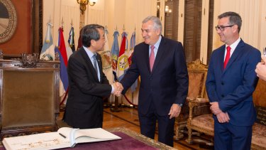 El embajador de Corea del Sur destacó la posibilidad de inversiones del país asiático en las energías de Jujuy.