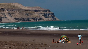 Playas del camino de la costa. Bahía Creek. Foto: Marcelo Ochoa.