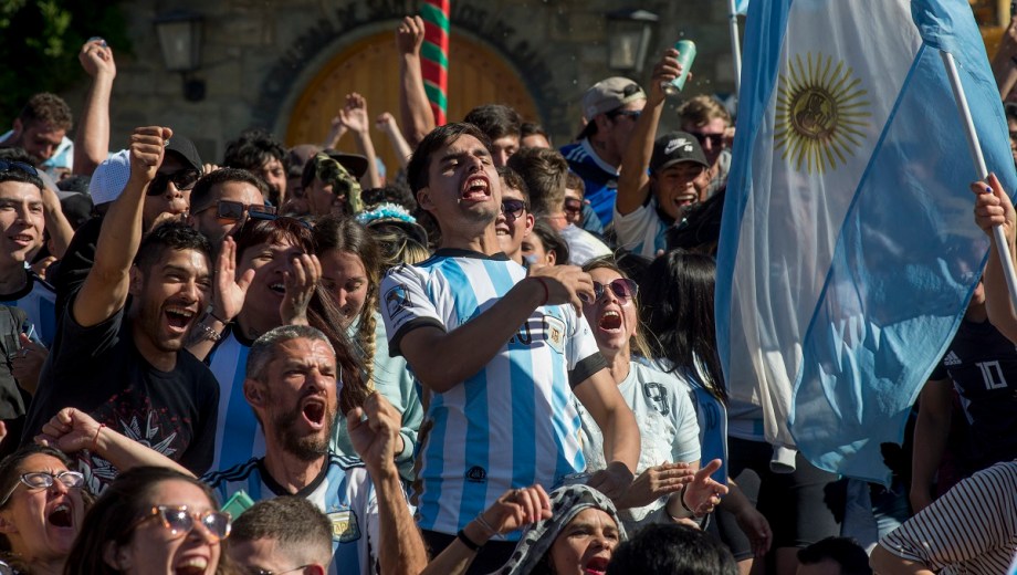 Con otro clima, el Centro Cívico volverá a vibrar todos los partidos de la Selección Argentina en el Mundial 2026. Archivo Mundial Qatar 2022