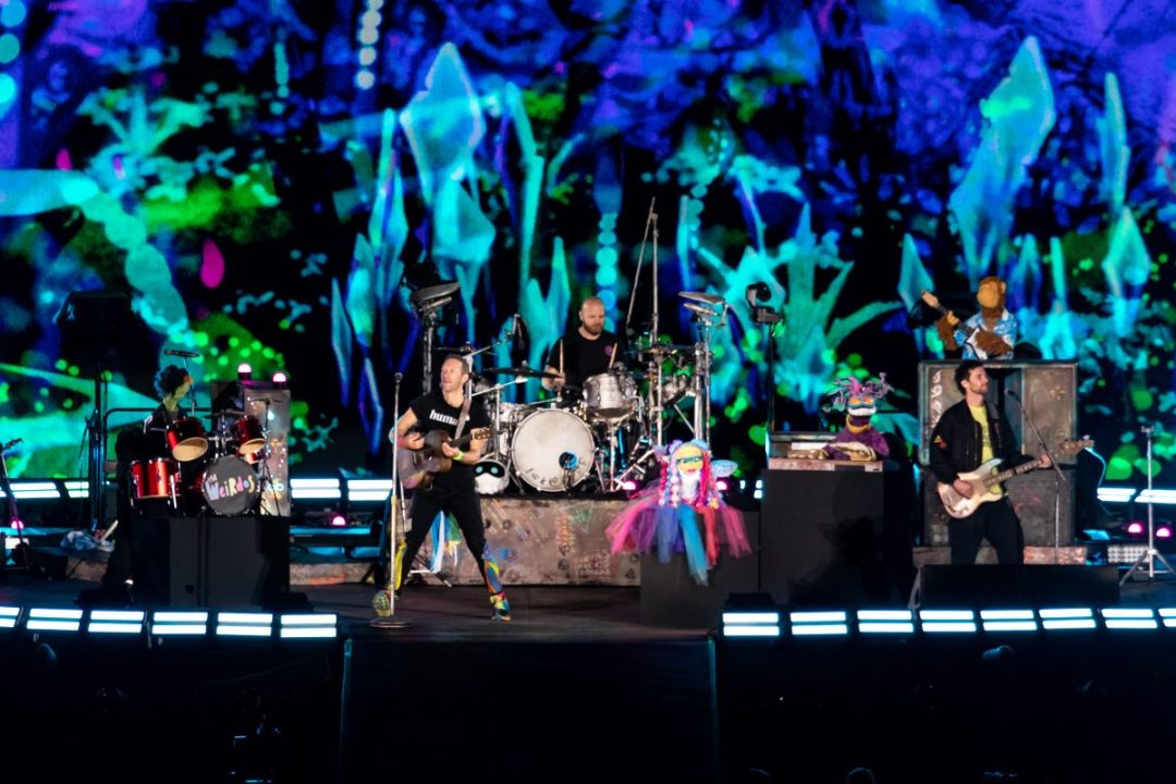 Coldplay en Buenos Aires. (Foto: gentileza prensa DF Entertainment)