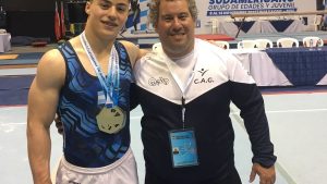 Gimnasia artística: Catini y Paz, roquenses medallistas en Ecuador