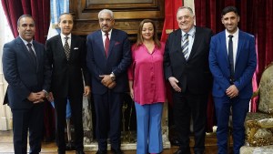 Cecilia Moreau recibió en Diputados al vicepresidente de la Cámara de representantes del Reino de Marruecos
