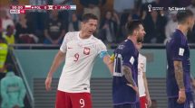 Imagen de Video: el caliente cruce entre Lionel Messi y Robert Lewandowski