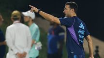 Imagen de Scaloni: «El equipo está decidido, no va a haber cambio de esquema»