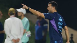 Scaloni: «El equipo está decidido, no va a haber cambio de esquema»