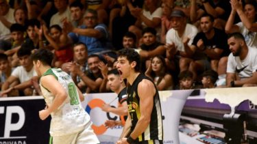 Sasso anotó 28 puntos en el último partido y Pacífico salió campeón. Foto: gentileza Aguante Neuquén 