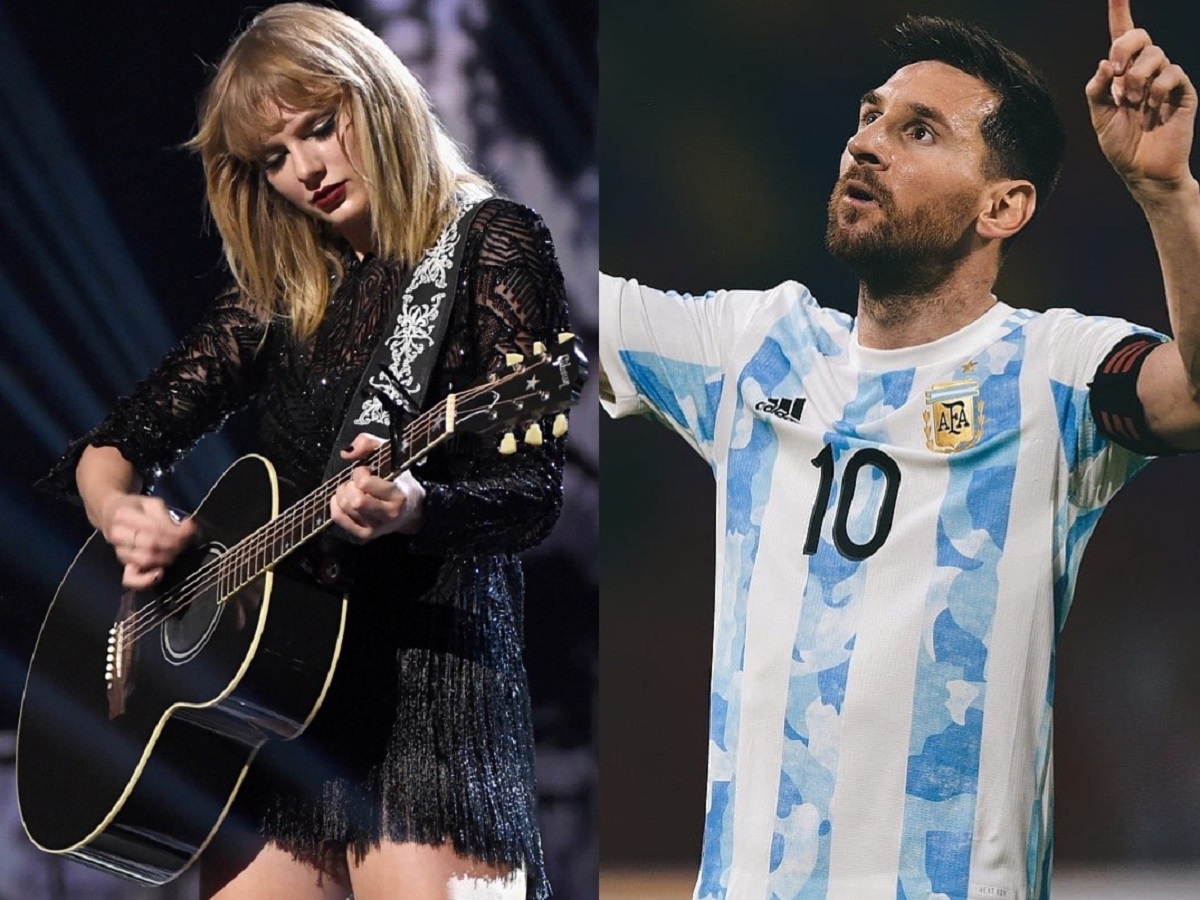 Cómo se relacionan Taylor Swift y Messi. 