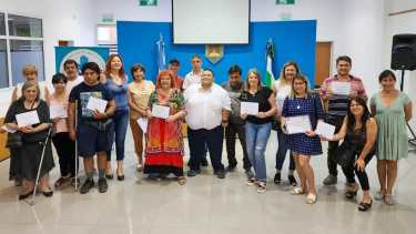 El encuentro de reconocimiento a miembros del Consejo de Discapacidad se realizó el viernes en el Deliberante de Roca. Foto gentileza