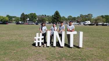 El proyecto estuvo a cargo de tan solo cuatro estudiantes del CET 17 de Roca. Foto gentileza