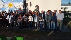 Habilitan mural sobre Malvinas en el CIC de Villa Linch en Patagones