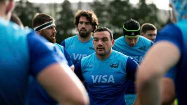 Entrenamiento de Los Pumas, que tendrá a Creevy como titular por la lesión de Montoya. Fotos: Juan Gasparini / Gaspafotos / UAR