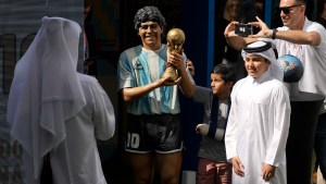 Dos años sin Diego Maradona: así fue el homenaje en el Mundial Qatar 2022