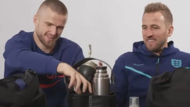 Eric Dier, jugador de la selección de Inglaterra, es fanático del mate. 