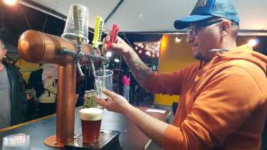 Sebastián Riquelme, uno de los creadores de Lúcullus Cerveza.