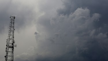 Las tormentas se sienten en la zona petrolera de Neuquén. 