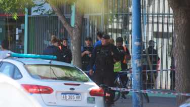 El hecho se registró en pleno centro de la ciudad. Foto Juan Thomes.