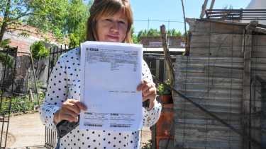 La mujer que actuó por su padre damnificado y logró un fallo favorable. Foto: archivo Juan Thomes