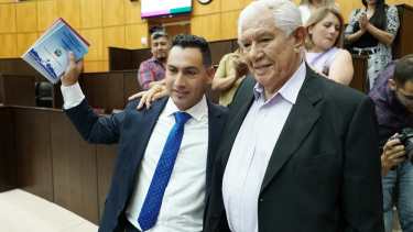 Víctor Pino, el legislador que entró por Germán Chapino, dejó el MPN y conformó un unibloque. (Archivo).-