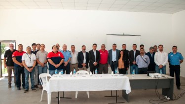 Crearon un grupo que capacitará sobre situaciones de emergencias en Añelo. Foto: Gentileza 