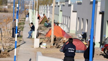 Junio del 2012. Con el escándalo de la sobreventa declarado, casi 100 casas fueron ocupadas. (Foto: Archivo)