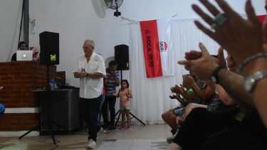 Blanes y la UCR presentaron anoche su proyecto para hacer de Roca una “ciudad inteligente”. (Foto: Andrés Maripe)