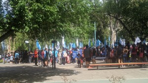Libres del Sur marchó en el centro de Neuquén por la demanda de alimentos