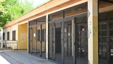 Colegio 35 del barrio El Manzanar en Cipolletti. (Florencia Salto) 