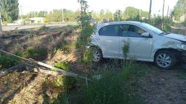 El siniestro ocurrió a las 19 horas. Foto gentileza