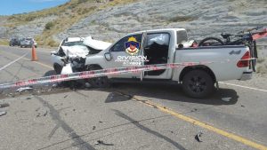 Una pareja murió en un choque frontal sobre la Ruta 237, en Neuquén 