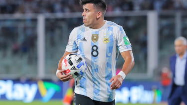 El Huevo fue titular en la final contra Brasil cuando Argentina salió campeón de la Copa América en 2021. 