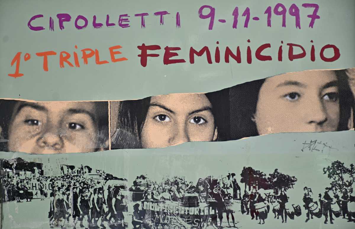 Los rostros de Verónica, María Emilia y Paula, las tres víctimas de atroz hecho de 1997. (fotos Florencia Salto) 