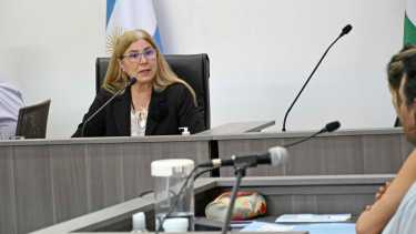 Rita Lucia, la jueza de Garantías que intervino en la formulación de cargos.