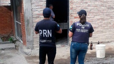 La policía logró secuestrar droga y un vehículo durante un allanamiento en Allen