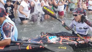 Pesar en la región por la muerte de Any Castro, palista y docente que se casó en la Regata 2022