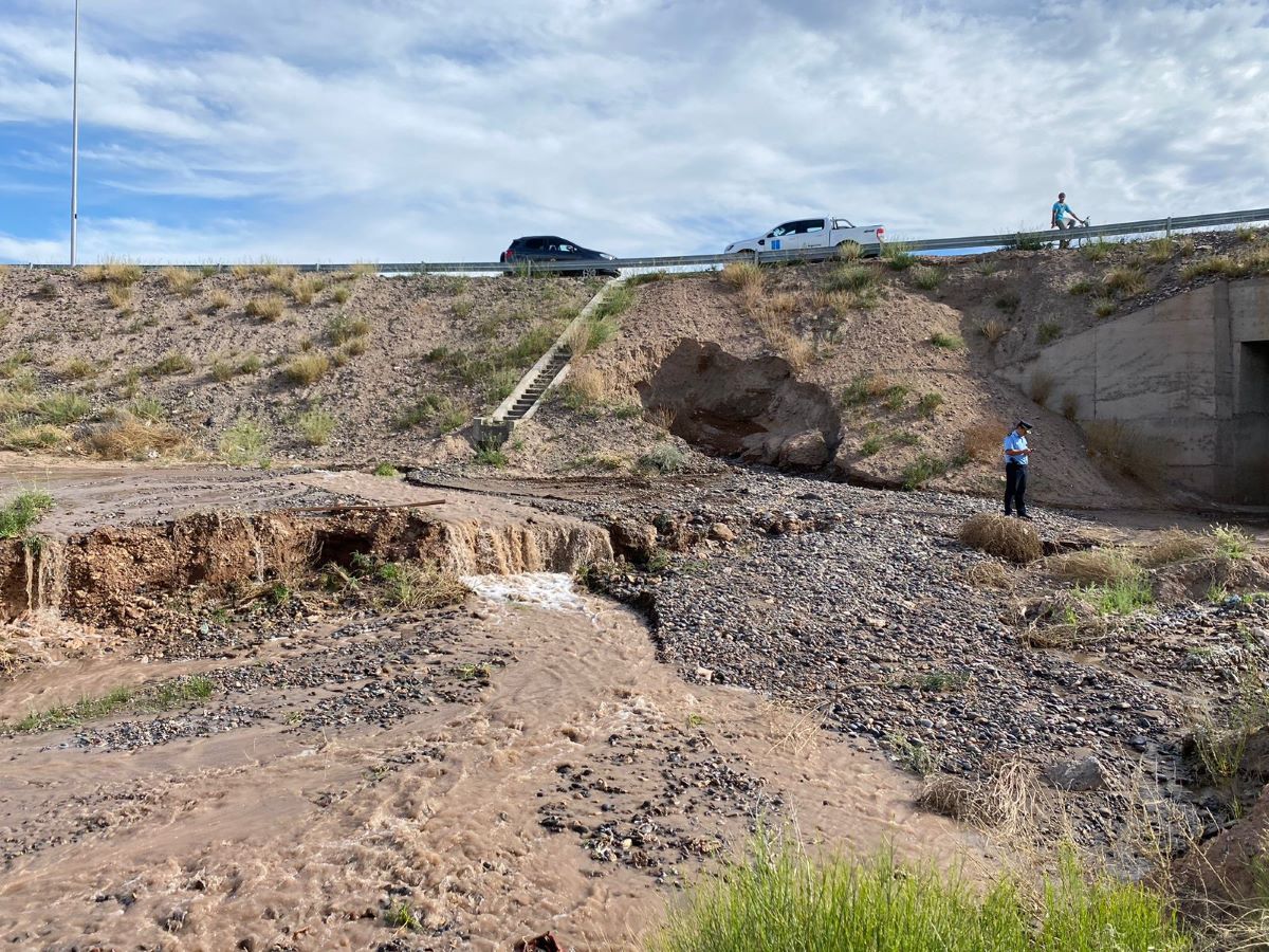 Desde el EPAS advirtieron que tres barrios de Neuquén tendrán afectado el suministro de agua. Foto: Gentileza Vialidad NAcional