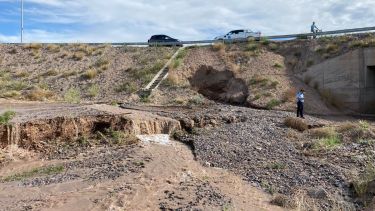 Desde el EPAS advirtieron que tres barrios de Neuquén tendrán afectado el suministro de agua. Foto: Gentileza Vialidad NAcional