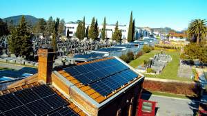 RIP: el parque solar urbano más grande de España se instalará en cementerios