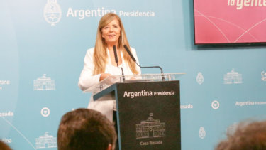 "No habrá suma fija para ningún sector", comunicó Gabriela Cerruti. Foto: Gentileza Twitter @Portavoz_Ar
